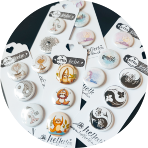 Yoga-Buttons