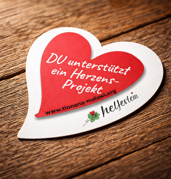 Du unterstützt ein Herzensprojekt