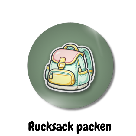 Button_Rucksack packen Button_Rucksack packen