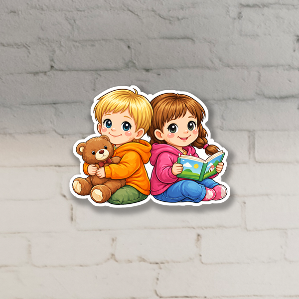 Individualisierter Comic-Ritual-Button – Bild 11