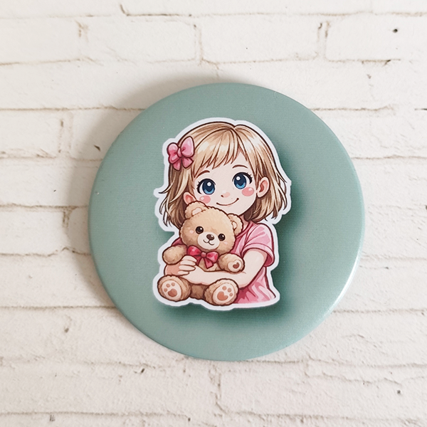 Individualisierter Comic-Ritual-Button – Bild 6