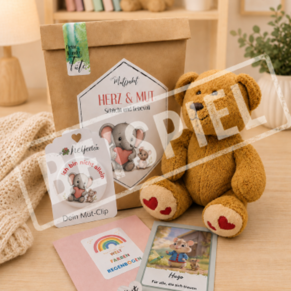 Mutpaket für besondere Tage - Wundertüte für Mut & Herz