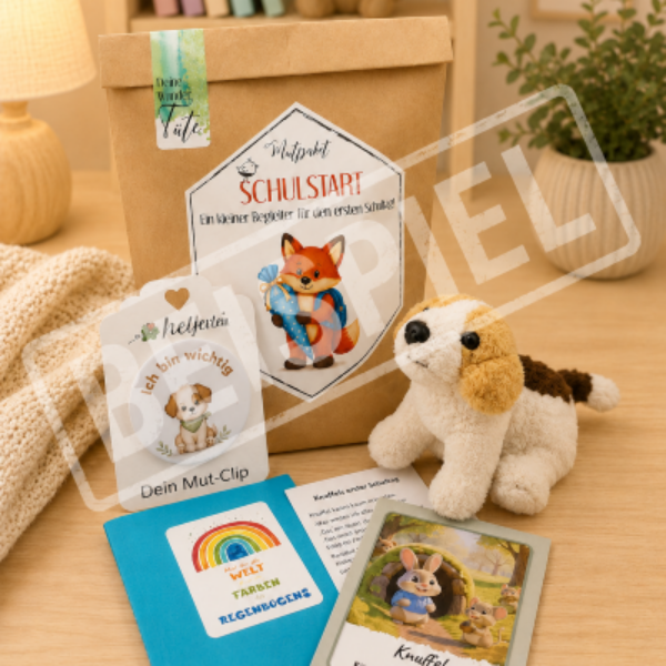 Mutpaket Schulstart - Wundertüte für Einschulung & ersten Schultag