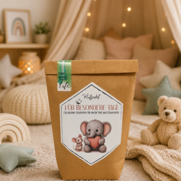 Mutpaket für besondere Tage - Wundertüte für Mut & Herz