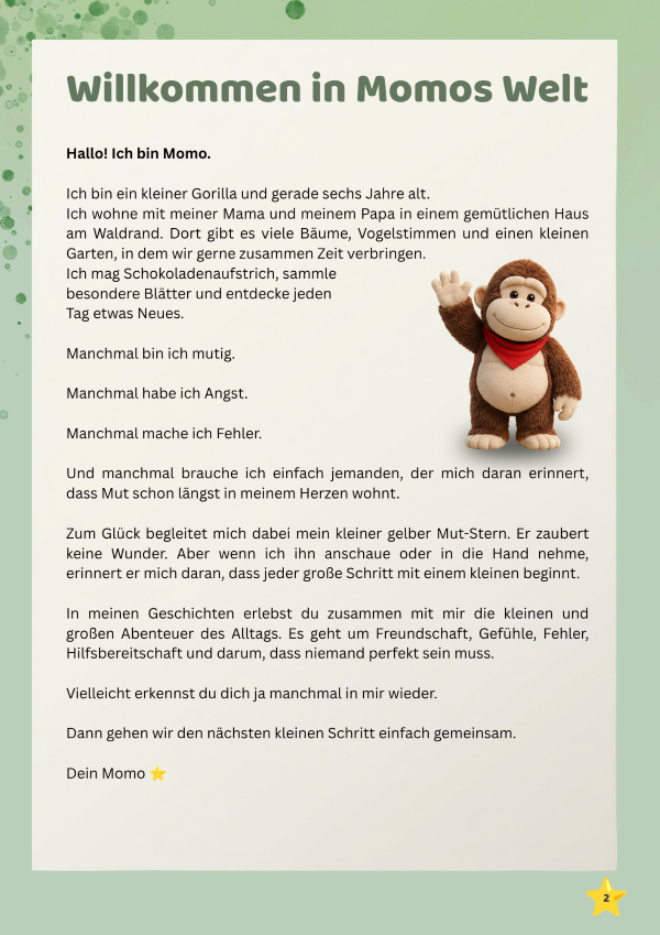 Übersicht der Momo-Mutmachgeschichten für Kinder.
